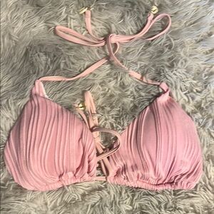 SHEIN Pink Bikini Top